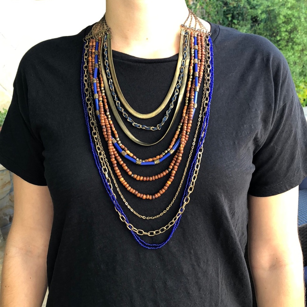 Multi layer necklace